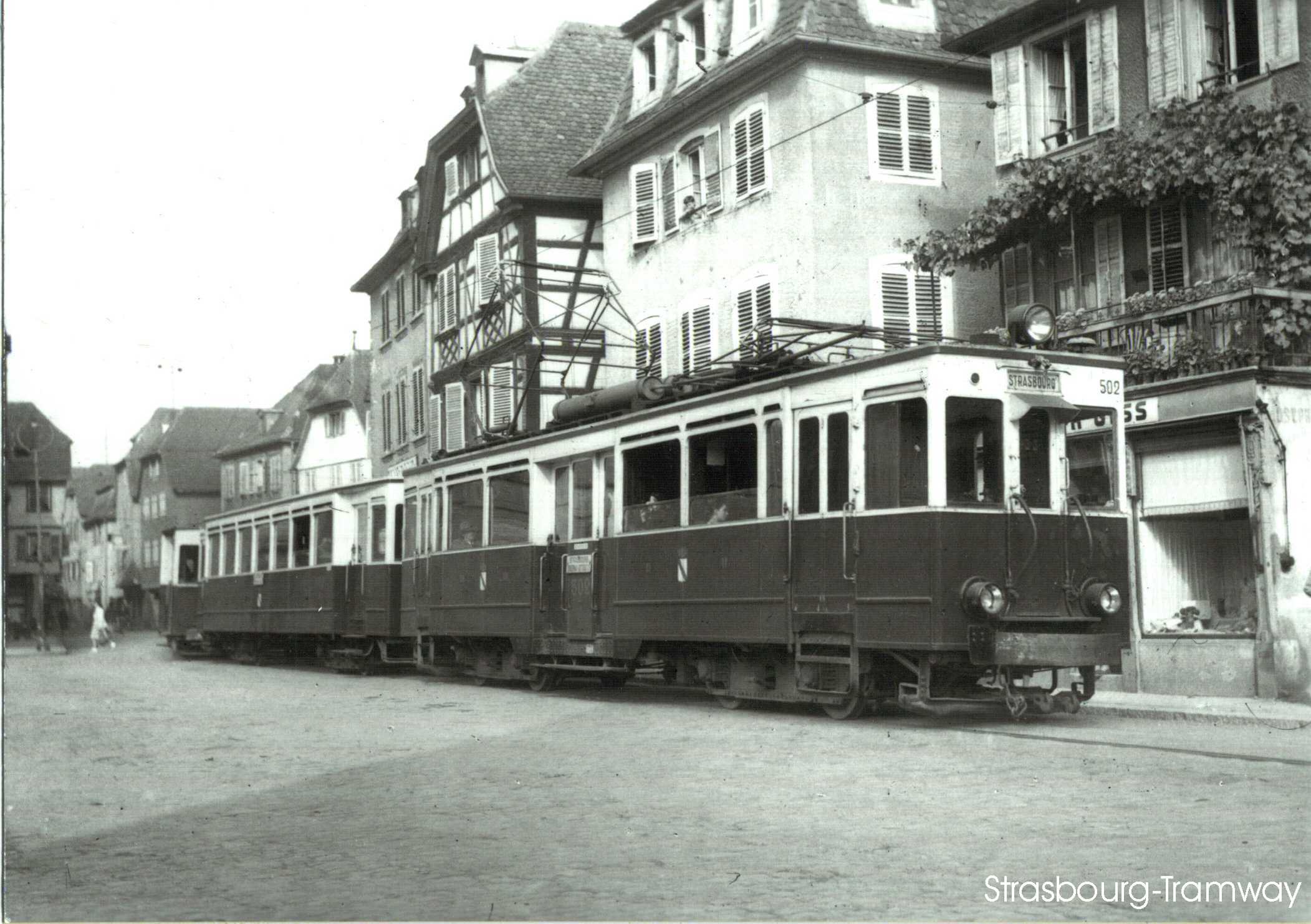 L'histoire de l'ancien tram suburbain.